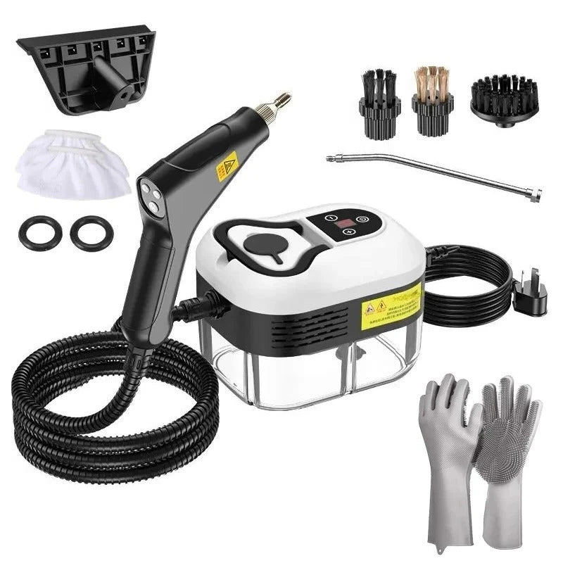2500W Steam Cleaner with 5 Brushes