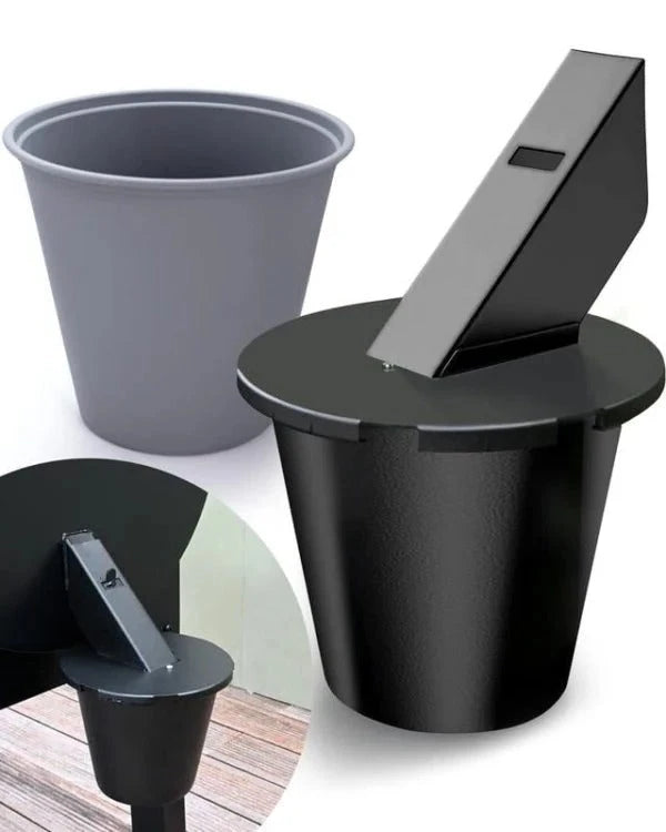 Grill Grease Collector with Lid